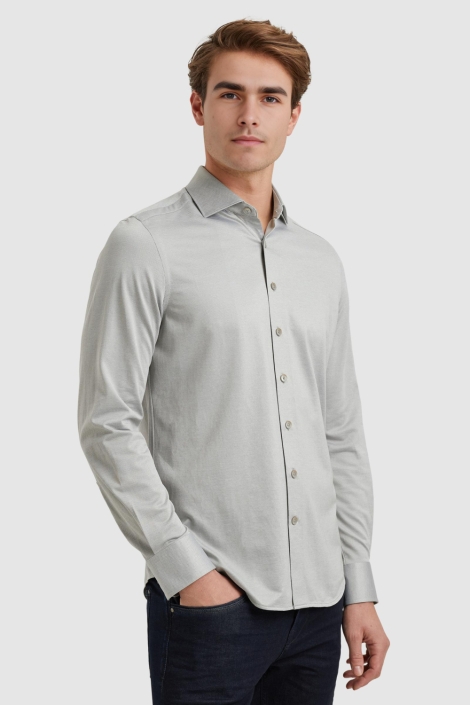 Vanguard long sleeve shirt oxford jersey